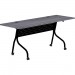 Lorell 59488 Charcoal Flip Top Training Table
