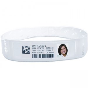Zebra LB2-ADULT-L3S LaserBand2 Wristband