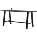 KFI 3696MTLFTB41 Midtown Solid Wood Top Cafe Table