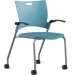 9 to 5 Seating 1315A12SFP16 Bella Fixed Arms Mobile Stack Chair