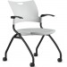 9 to 5 Seating 1320A12BFP05 Bella Fixed Arms Mobile Nesting Chair