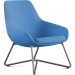 9 to 5 Seating 9111LGSFBU W-shaped Base Lilly Lounge Chair