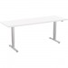 Special.T PAT32472WHT 24x72" Patriot 3-Stage Sit/Stand Table