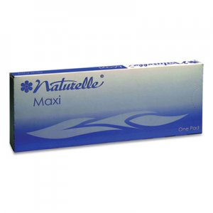 Impact IMP25131073 Naturelle Maxi Pads, #8 Ultra Thin, 250 Individually Wrapped/Carton