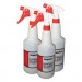Impact IMP5032SS Spray Alert System, 32 oz, Natural with White/White Sprayer, 24/Carton