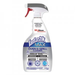 Fantastik MAX SJN315227CT MAX Oven and Grill Cleaner, 32 oz Bottle, 8/Carton