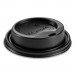 Huhtamaki HUH89435 Hot Cup Lids, Fits 8 oz Hot Cups, Dome Sipper, Black, 1,000/Carton