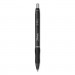 Sharpie S-Gel SAN2096145 S-Gel Retractable Gel Pen, Fine 0.5 mm, Black Ink, Black Barrel, Dozen