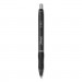 Sharpie S-Gel SAN2096149 S-Gel Retractable Gel Pen, Bold 1 mm, Black Ink, Black Barrel, Dozen