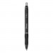 Sharpie S-Gel SAN2096159 S-Gel Retractable Gel Pen, Medium 0.7 mm, Black Ink, Black Barrel, Dozen