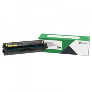 Lexmark LEXC331HY0 C331HY0 Return Program High-Yield Toner, 2,500 Page-Yield, Yellow