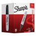 Sharpie SAN2083007 Chisel Tip Permanent Marker, Broad, Black, 36/Pack