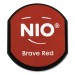 NIO COS071513 Ink Pad for NIO Stamp with Voucher, Brave Red