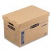 Bankers Box FEL7710301 SmoothMove Maximum Strength Moving Boxes, Medium, Half Slotted Container (HSC), 18.5" x 12.25" x 12