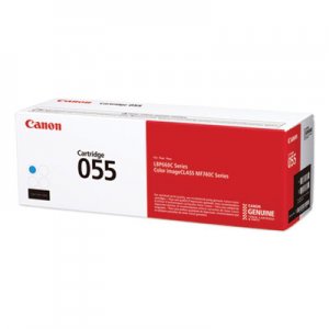 Canon CNM3015C001 3015C001 (055) Toner, 2,100 Page-Yield, Cyan