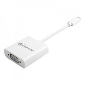 Innovera IVR50040 USB Type-C VGA Multiport Adapter, USB-C; USB 3.0; VGA