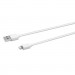 Innovera IVR30018 USB Lightning Cable, 3 ft, White