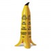 Impact IMPB1101 Banana Wet Floor Cones, 14.25 x 14.25 x 36.75, Yellow/Brown/Black