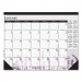 House of Doolittle HOD1976 100% Recycled Contempo Desk Pad Calendar, 18.5 x 13, Wild Flowers, 2021
