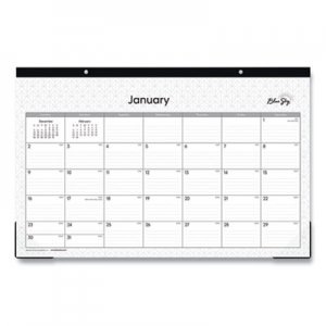 Blue Sky BLS111293 Classic Red Desk Pad, 17 x 11, 2021