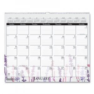 House of Doolittle HOD3469 100% Recycled Wild Flower Wall Calendar, 15 x 12, Wild Flowers, 2021