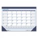 House of Doolittle HOD151 100% Recycled Contempo Desk Pad Calendar, 22 x 17, Blue, 2021