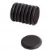 U Brands UBR3021U0012 High Energy Magnets, Circle, Black, 1.25" Dia, 8/Pack