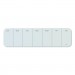 U Brands UBR3688U0001 Cubicle Glass Dry Erase Undated One Week Calendar Board, 20 x 5.5, White