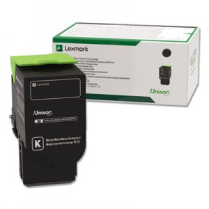 Lexmark LEX78C1UK0 Return Program Toner, 10,500 Page-Yield, Black