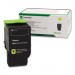 Lexmark LEX78C1UY0 78C1UY0 Return Program Toner, 7,000 Page-Yield, Yellow