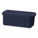 Rubbermaid UNXRMRT500000 Roughneck Storage Box, 50 gal, 21.2" x 43" x 17.88", Dark Indigo Metallic