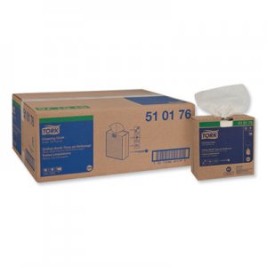 Tork TRK510176 Cleaning Cloth, 8.46 x 16.13, White, 100 Wipes/Box, 10 Boxes/Carton