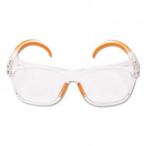 KleenGuard KCC49301 Maverick Safety Glasses, Clear/Orange, Polycarbonate Frame