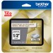 Brother BRTTZEPR234 TZe Premium Laminated Tape, 0.94" x 26.2 ft, Gold on White
