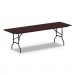 Alera ALEFT729630MY Wood Folding Table, 95 7/8w x 29 7/8d x 29 1/8h, Mahogany