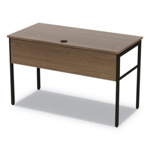 Linea Italia LITUR600NW Urban Series Desk Workstation, 47.25" x 23.75" x 29.5", Natural Walnut