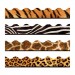 TREND TEPT92917 Terrific Trimmers Print Board Trim, 2 1/4" x 156 ft, Animal Prints, Assorted