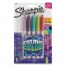 Sharpie SAN2010953 Cosmic Color Permanent Markers, Medium Bullet Tip, Assorted Colors, 5/Pack