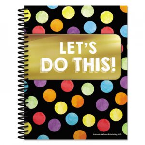 Carson-Dellosa Education CDP105000 Teacher Planners, Celebrate Learning Theme, 11 x 8.5, Black