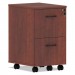 Alera ALEVA582816MC Alera Valencia Series Mobile File/File Pedestal, 15.38w x 20d x 26.63h, Medium Cherry