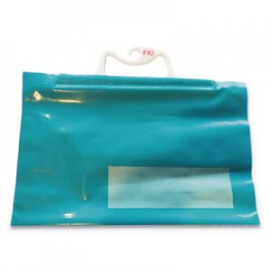 FireKing FIR517980 Prescription Organizing Bags for Medical Cabinet, 14" x 15", Blue, 50/Pack