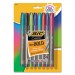 BIC BICMSBAPP241AST Cristal Xtra Bold Stick Ballpoint Pen, Bold 1.6mm, Assorted Ink/Barrel, 24/Pack