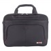 Swiss Mobility SWZEXB1005SMBK Purpose Executive Briefcase, Holds Laptops 15.6", 3.5" x 3.5" x 12", Black