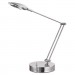 Alera ALELED900S Adjustable LED Task Lamp with USB Port, 11"w x 6.25"d x 26"h, Brushed Nickel