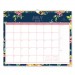 Blue Sky BLS107934 Day Designer Academic Year Wall Calendar, 15 x 12, Navy/Floral, 2021-2022