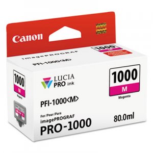 Canon CNM0548C002 0548C002 (PFI-1000) Lucia Pro Ink, Magenta
