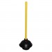Impact IMP9201 Toilet/Drain Plunger, 20" Wood Handle, 6" dia