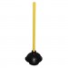 Impact IMP9201 Toilet/Drain Plunger, 20" Wood Handle, 6" dia