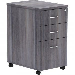 Lorell 69560 Weathered Charcoal Laminate Desking