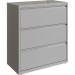 Lorell 00038 36" Silver Lateral File